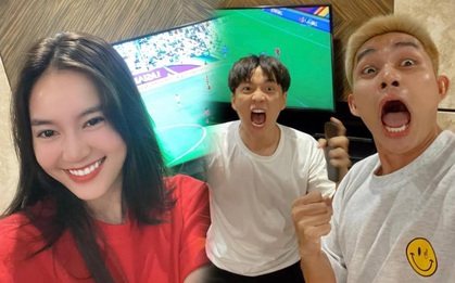 Tuyển Việt Nam ghi bàn mở tỉ số ngay 3 phút đầu giờ, dàn sao Running Man và cả showbiz vỡ oà: Quá đỉnh!