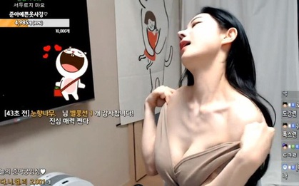 Hết tự xé áo trên sóng rồi lại tụt sơ mi để lấp ló vòng một, nữ streamer chiêu trò giảm view không phanh vì quá phản cảm