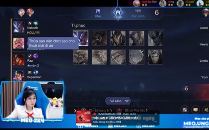 Nữ streamer Liên Quân từng lộ clip 18+ ấm ức đến trầm cảm khi vào game cũng không thoát được vận hạn