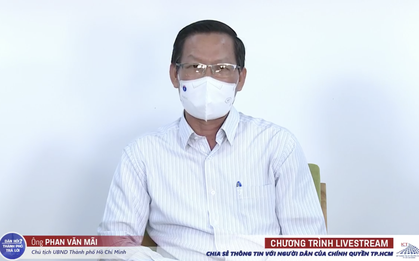 Được hỏi có "sợ" khi lên livestream đối thoại trực tiếp không, Chủ tịch TP.HCM có câu trả lời gây xúc động