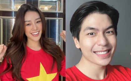 H'Hen Niê, Khánh Vân hừng hực khí thế cổ vũ tuyển Việt Nam, cả showbiz cùng hướng về sân Mỹ Đình không khán giả