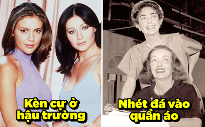 Mấy chị gái Hollywood trên phim "ngậm bồ hòn làm ngọt", hậu trường thì ghét nhau ra mặt: Thâm độc nhất trò... bỏ đá vào quần áo của bạn diễn!