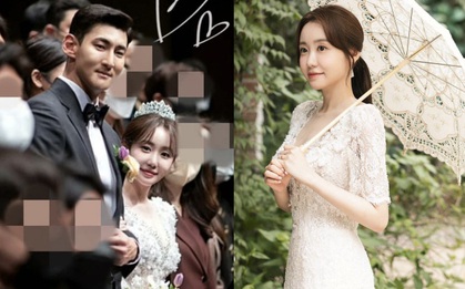 Hôn lễ hot nhất showbiz hôm nay: Cô dâu lột xác ngoạn mục bên chú rể cầu thủ, ai ngờ nữ diễn viên mũm mĩm hồi nào đã hóa mỹ nhân