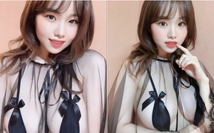 Mặc đồ trong suốt khoe thành quả giảm cân, nữ streamer xinh đẹp khiến fan "bàng hoàng" ngày trở lại
