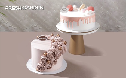 Mùa lễ hội ngọt ngào cùng bánh kem Fresh Garden