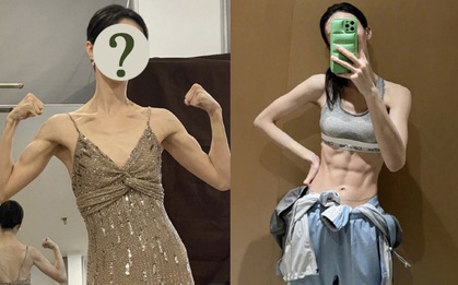 Cõi mạng sốc nặng vì body của 1 minh tinh: Diện đầm dạ hội mà "lên chuột" cuồn cuộn, 6 múi săn khiến phái mạnh sợ 1 phép