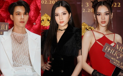 Thiên An bị Quỳnh Lương chặt đẹp cả thần thái lẫn visual trên thảm đỏ nhưng Anh Tú makeup lạ lắm à nghen!