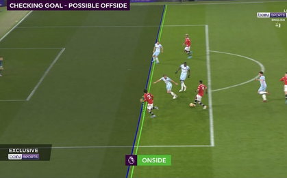 Anti-fan MU sẽ tức điên nếu thấy ảnh này: Cavani KHÔNG việt vị khi chuyền cho Rashford ghi bàn thắng vàng