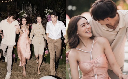 Sinh nhật ngọc nữ Thái Lan hóa sự kiện khủng: Kim - Mark Prin quẩy tới bến bên Nadech - Yaya, 2 cặp đôi đẹp nhất Tbiz quy tụ