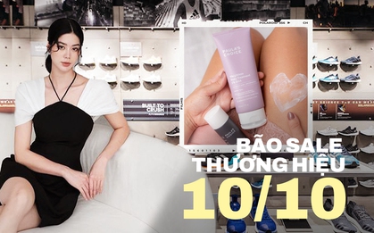 ''Siêu sale'' 10/10 có gì: adidas, MLB giảm sâu 50%; La Roche Posay mua 1 tặng 10