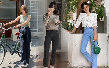 3 kiểu quần jeans không bao giờ lỗi mốt
