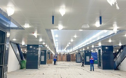 Bên trong nhà ga trên cao lớn nhất Việt Nam của tuyến Metro TP.HCM