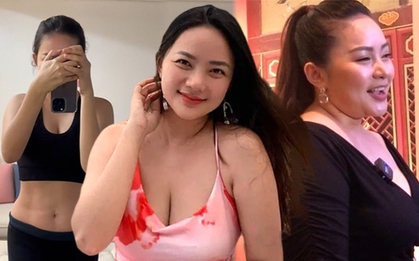 Hành trình 1 năm giảm cân của Phan Như Thảo: Vòng eo sau khi "cắt" 20kg gây ngỡ ngàng