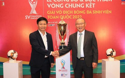 Giải vô địch bóng đá sinh viên toàn quốc SV Champions League 2022 tiến hành bốc thăm vòng chung kết
