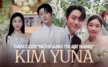 Đám cưới Kim Yuna: "Nữ hoàng sân băng" diện váy 420 triệu, chú rể ca sĩ điển trai gây sốt