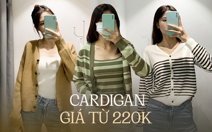 Đến phố Đặng Văn Ngữ sắm áo cardigan: Bất ngờ vì hàng đầu mùa siêu đẹp và chất lượng
