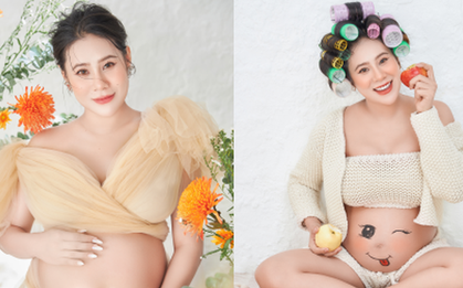 Hồ Bích Trâm mang bầu 7 tháng, tiết lộ tăng 16kg