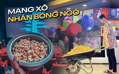 Trào lưu mang xô, chậu nhận bỏng ngô: Đu trend sao để vừa vui vừa tránh lãng phí?