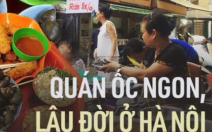 Những quán ốc ngon, lâu đời ở Hà Nội cho một chiều thu mát mẻ, phù hợp tụ tập bạn bè