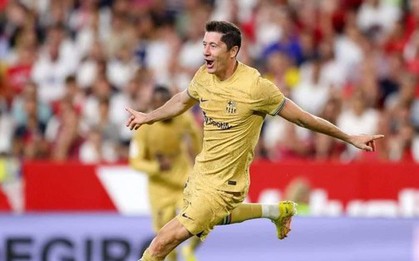 Lewandowski lại cứu rỗi Barca