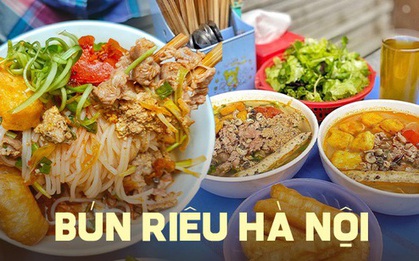 Những hàng bún riêu lâu đời, ngon nổi tiếng ở Hà Nội