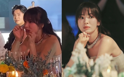 Song Hye Kyo và tài tử The Heirs dành ánh mắt ngọt ngào cho nhau ở sự kiện Chaumet