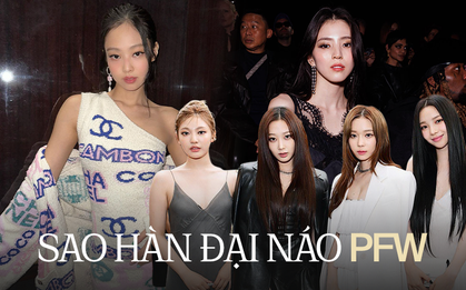 Sao Hàn đổ bộ Paris Fashion Week