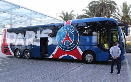 Châu Âu khủng hoảng năng lượng, PSG chọn xe bus du đấu thay cho chuyên cơ