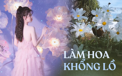 Hoa khổng lồ giá 600.000 đồng/cây đang hot, vào "mùa" phải thức đêm để làm cho kịp đơn