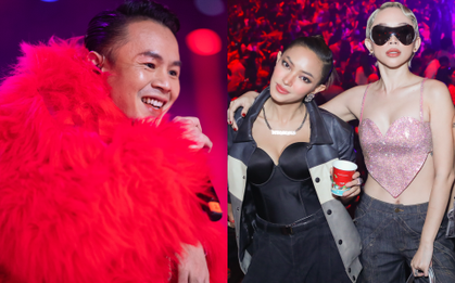 KOSMIK Live Concert chứng kiến màn hội ngộ loạt cặp đôi hot: Tóc Tiên tình cảm bên Hoàng Touliver, Châu Bùi vào tận hậu trường