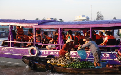 Nguy cơ "chìm" chợ nổi Cái Răng