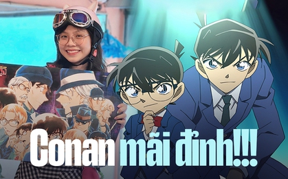 "Biết Conan từ bé, giờ con trai sắp vào lớp 1 nhưng vẫn xếp hàng mua Conan"