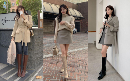 8 cách phối boots đùi vừa thanh lịch lại sành điệu