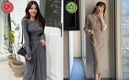 5 kiểu váy liền dìm dáng người mặc