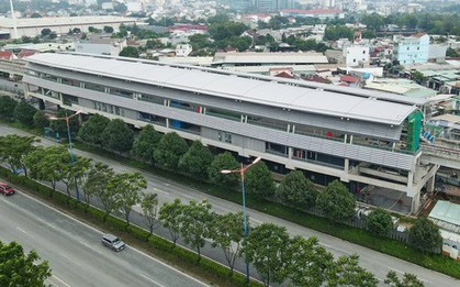 Cận cảnh nhà ga Khu Công nghệ cao hoàn thành 99% của tuyến Metro TP.HCM