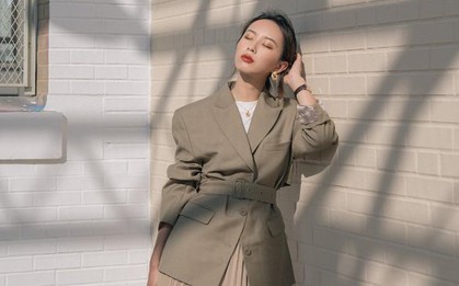 Đừng bỏ qua áo khoác nhấn eo tôn dáng hữu hiệu