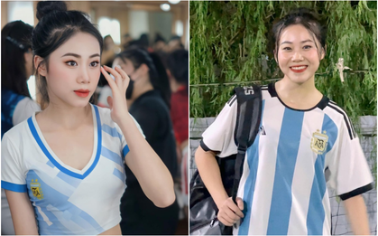 Hot girl Nóng Cùng World Cup 2022: Mê Messi, kỹ năng đá bóng không phải dạng vừa