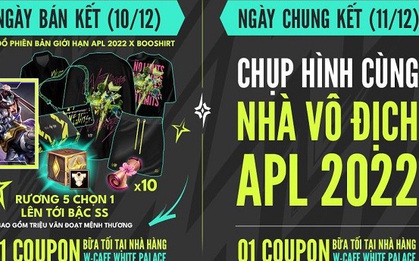 Liên Quân công bố giá vé xem trận Chung kết APL 2022 cao kỷ lục, chưa mở bán fan đã rủ nhau đặt mua