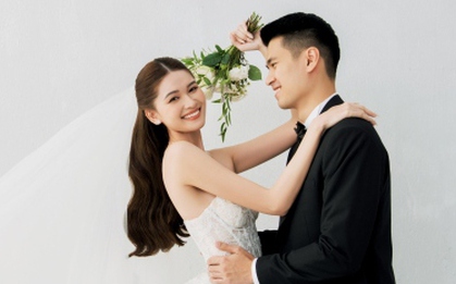 Ảnh cưới đơn giản của Á hậu Thùy Dung và bạn trai doanh nhân