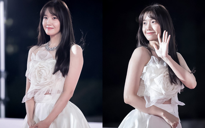 Yoona nổi bật tại thảm đỏ Rồng Xanh nhưng vẫn bị chê vì kiểu tóc "một màu"