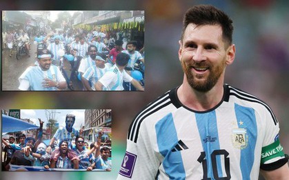 Kỳ lạ: ĐT Argentina thắng trận đầu World Cup 2022, hàng trăm ngàn người Bangladesh "đi bão" tới đêm