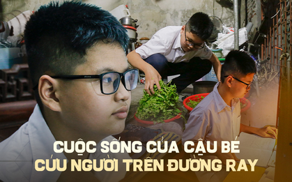 Gặp cậu bé 12 tuổi cứu người đàn ông mắc kẹt trên đường ray: “Dù rất sợ hãi nhưng cháu nghĩ nếu cứ đứng nhìn, chắc chắn bác ấy sẽ gặp nạn”