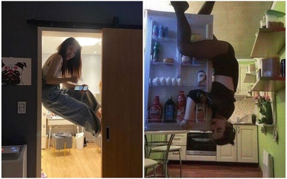 "Bắt quả tang" hành động hài hước của hội con gái những lúc ở một mình