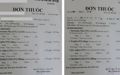 Sở Y tế TP HCM thông tin về vụ sốt xuất huyết được kê đơn thực phẩm chức năng
