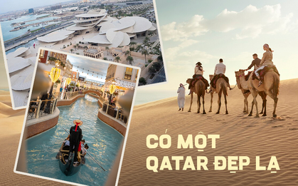 Không phải chỉ toàn những tòa nhà chọc trời, có một Qatar đẹp cổ điển với màu sắc hoang mạc độc lạ đẹp mê mẩn
