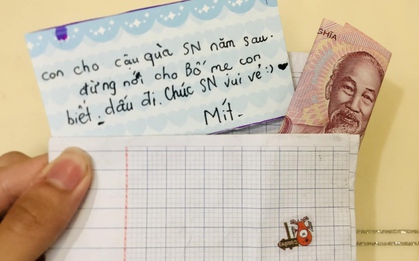 Bạn trẻ "rớt nước mắt" khi được cháu tặng quà sinh nhật dù năm sau mới đến ngày