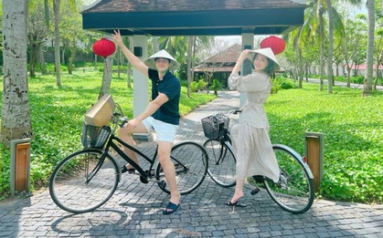 Vợ chồng Phương Nga - Bình An đi hưởng tuần trăng mật muộn ở Hội An