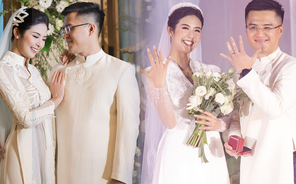 Lễ cưới của Hoa hậu Ngọc Hân: Cô dâu được chồng tặng quà bí mật, dàn mỹ nhân đổ bộ giữa không gian đẹp như mơ