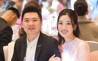 Đỗ Mỹ Linh và chồng dự lễ cưới Ngọc Hân