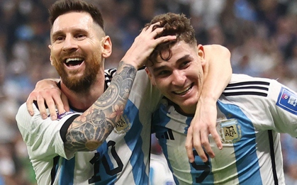 Messi và Alvarez "huỷ diệt" Croatia, Argentina vào chung kết World Cup 2022